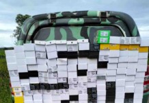 VÍDEO: Gefron identifica nova rota de contrabando de celulares no Acre; mais de 150 aparelhos foram apreendidos