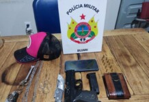 Polícia Militar prende motociclista com arma de fogo e munições no interior do Acre