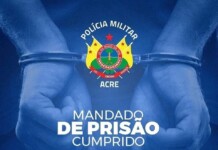 No Acre, foragida da justiça danifica motocicleta alheia e acaba presa pela PM