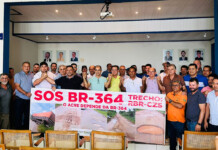 Prefeito Isaac Lima participa do lançamento da campanha SOS em prol da BR-364