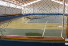 Em Mâncio Lima, vândalos destroem parte ginásio do bairro inaugurado há menos de um ano