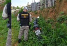 Moto roubada durante assalto em malharia de Cruzeiro do Sul é recuperada