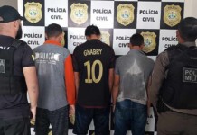 Três homens são presos após estuprarem jovem de 18 anos em Porto Walter