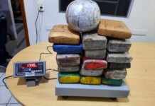 Manciolimense é preso com mais de 17 kilos de drogas em ônibus na BR-364