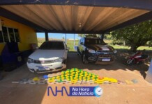 No interior do Acre, dupla de traficantes é presa transportando 87 kg de drogas em veículo na BR-364