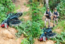 Polícia recupera motocicleta roubada após perseguição em área de mata em Cruzeiro do Sul