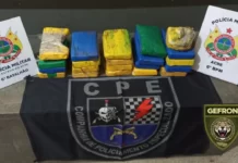 Em Mâncio Lima, traficante é preso com mais de 25 kg de drogas avaliada em quase meio milhão de reais