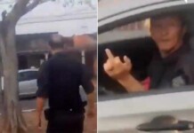 VÍDEO: no Acre, policial penal fardado é acusado de sacar arma no meio da rua para ameaçar ciclista