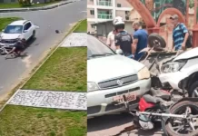 VÍDEO: acidentes são registrados neste domingo, em Cruzeiro do Sul