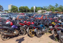 Mais de 20 motocicletas vão a leilão em Feijó; lances mínimos a partir de R$ 1.300