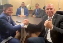 Gladson Cameli declara apoio a Gerlen Diniz na disputa pela Prefeitura de Sena Madureira