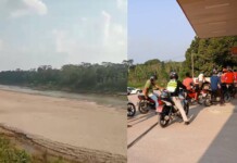 Rio Juruá atinge nível inédito e Marechal Thaumaturgo fica sem gasolina e gás; botija hoje chegou a R$ 200