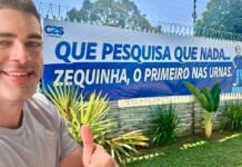 Faixa na casa de Chefe da Casa Civil de Gladson provoca família Sales após vitória de Zequinha