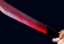 Homem embriagado desfere terçadada no pescoço de um cidadão em Cruzeiro do Sul