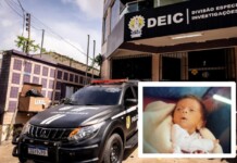Polícia Civil intensifica buscas pela bebê Cristina Maria e investiga crime bárbaro contra sua mãe