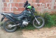 Em Cruzeiro do Sul, 6º batalhão recupera motocicleta roubada