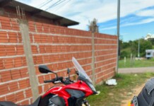 Moto usada em assalto é recuperada pela polícia de Cruzeiro do Sul