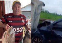 VÍDEO: em Tarauacá, homem morre após bater carro em ponte