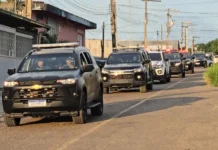 Cerca de 100 agentes de segurança estão nas ruas em operação integrada no Vale do Juruá