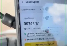 Motoboy viraliza ao receber corrida de 725 km para o Acre pelo aplicativo 99