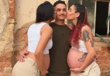 Duas mulheres engravidaram do mesmo homem em um trisal