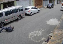 Vídeo: PM mata suspeito de roubo com 15 tiros após perseguição