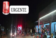 Em Mâncio Lima, trabalhador embriagado é socorrido pelo Samu após acidente na frente de distribuidora