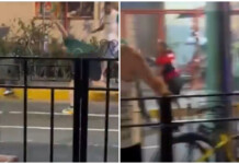 Brigas entre torcedores de Flamengo e Palmeiras são registradas em Lima antes da final