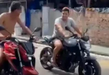 Personal trainer perde o controle da direção durante racha de moto e morre