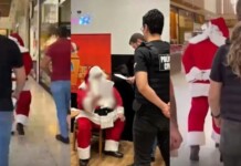 Papai Noel é preso por estupro antes de iniciar expediente em Shopping