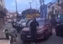 Tentativa de calote em motel resulta em atropelamento e confusão. VEJA VÍDEO