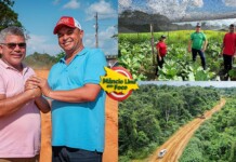 Após acordar às 3 de manhã e conhecer de perto à realidade de produtores que abastecem a feira, Zé Luiz e Gladson recuperam ramal do Polo