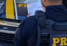 PRF prende homem condenado por tráfico de drogas durante fiscalização na BR-307, em Cruzeiro do Sul