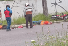 Pai morre e filha fica ferida após caminhão atingir moto