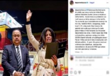 Antônia Lúcia volta a atacar Silas e insinua que marido tem caso com vereadora de município amazonense