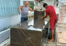 Professor constrói o próprio túmulo para evitar despesas à família no interior do Acre