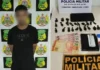 Em Mâncio Lima, jovem é preso com trouxinhas de cocaína próximo ao Taberna e diz: “Sou colado com a facção Comando Vermelho!”