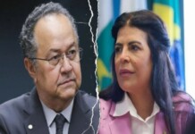 Antônia Lúcia acusa ex-marido de aparecer com amante em evento e desviar dinheiro dos pescadores