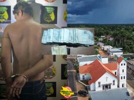 Em Mâncio Lima, homem tenta agredir ex-namorada grávida e é preso com mais de R$ 12 mil em espécie