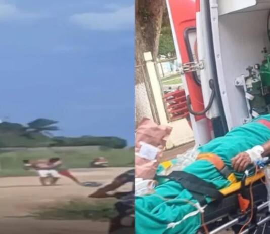 Em Mâncio Lima, homem esfaqueado por terçado está fora de risco segundo a família