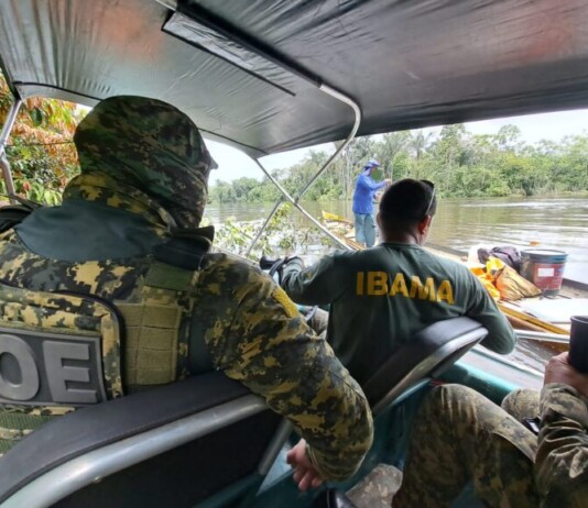 Operação Rios Federais combate pesca ilegal em Mâncio Lima e Cruzeiro do Sul