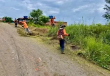 Prefeitura de Cruzeiro do Sul executa serviços de manutenção da cidade e operação tapa buracos
