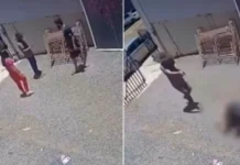 Vídeo mostra momento em que pai mata homem por agredir sua filha