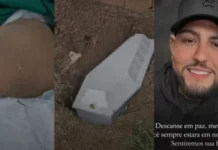 Motociclista que morreu em acidente é enterrado duas vezes; entenda o caso