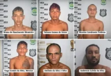 Veja nomes e fotografias de fugitivos do presídio de Cruzeiro do Sul