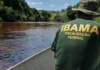 Ibama apreende 67 redes e aplica multas em operação contra pesca ilegal no Acre