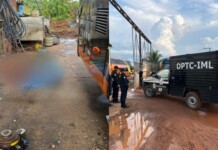 TRAGÉDIA: no Acre, borracheiro morre após explosão de pneu em empresa de ônibus