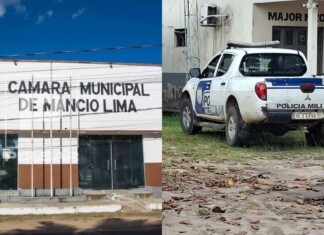 Polícia prende ex-vereador de Mâncio Lima vendendo drogas em frente distribuidora