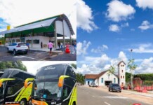 Após ônibus deixar passageiros na nova rodoviária de Cruzeiro do Sul e seguir sozinho até o centro, taxistas estão chegando a cobrar R$ 200 em viagem até Mâncio Lima