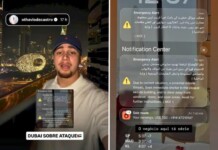 Cruzeirense relata clima de tensão em Dubai após ataques com mísseis